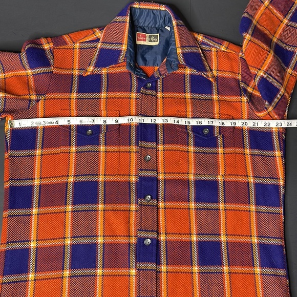 Vintage Supre Macy Flannel Plaid Lumberjack Shirt - Picture 6 of 10